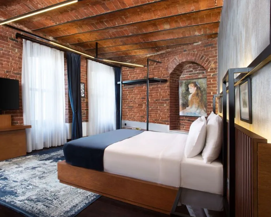 House Building suite bedroom