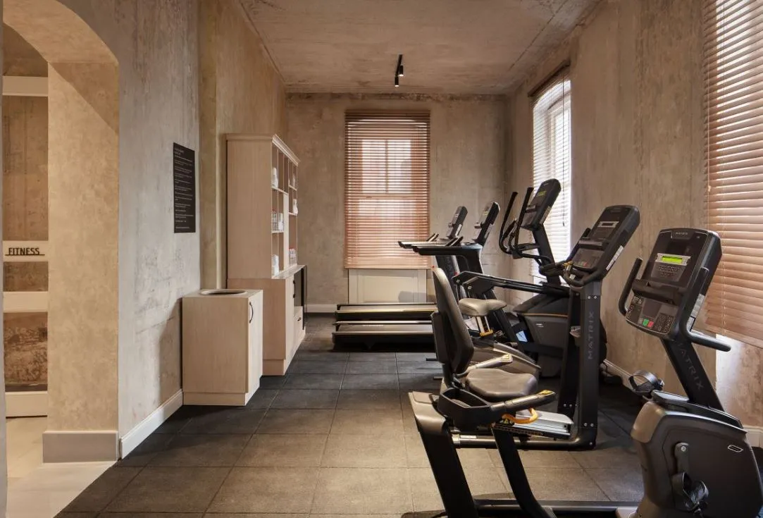 Gym with cardio machines